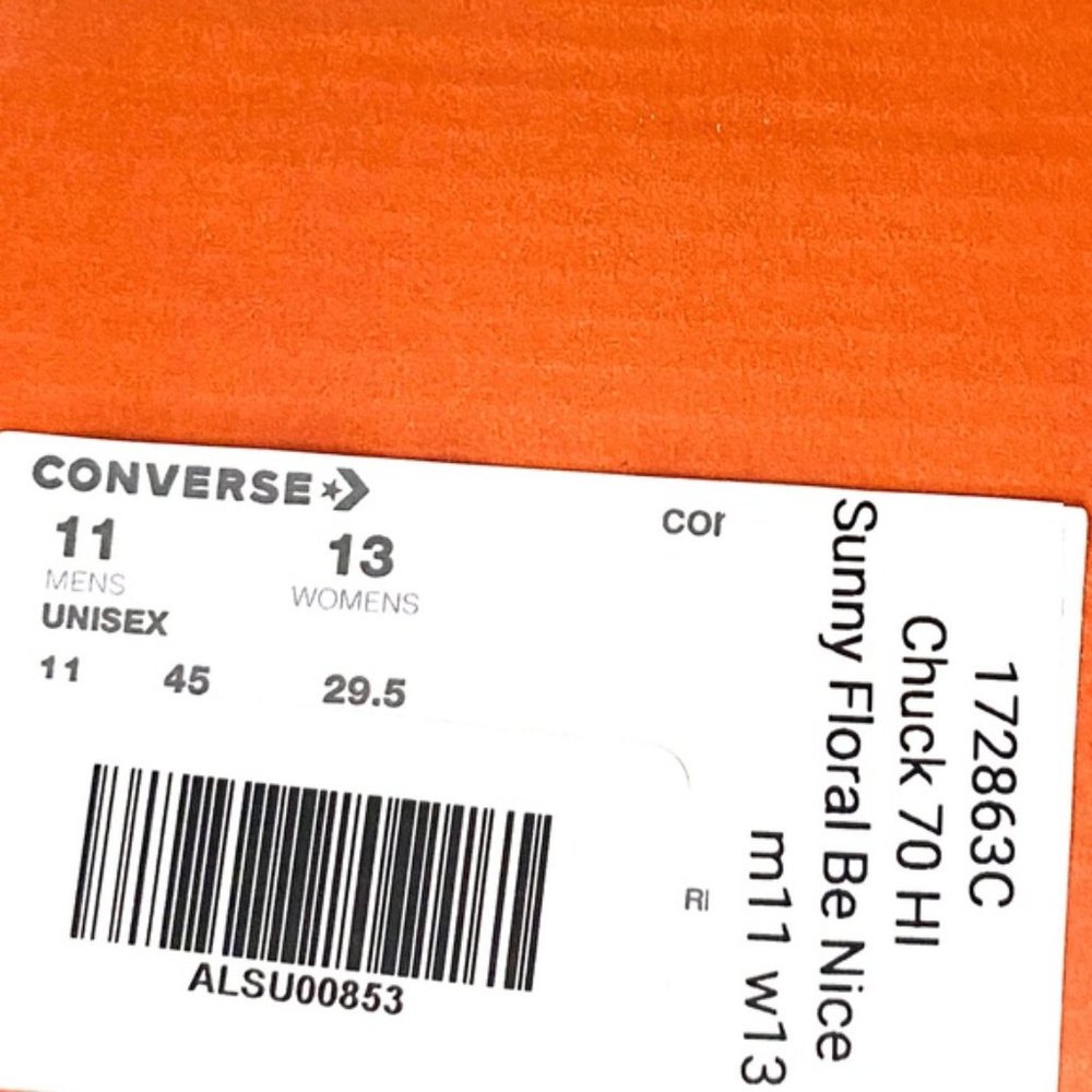 Converse Chuck Taylor 70 All Star High Top White Canvas Men’s Sneakers 172863C - Picture 3 of 12